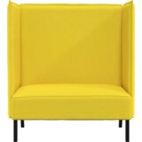 SOFA s visokim naslonima Svijetlo žuta 109x56x121 cm Tkanina | shoptok.hr
