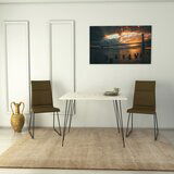Hanah home Sandalf Square - Marmo BlackWhite Table | ePonuda.com
