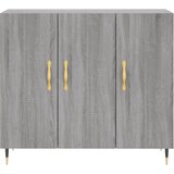  Komoda boja hrasta sonome 90 x 34 x 80 cm konstruirano drvo | shoptok.hr