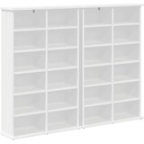 Cd ormar 2 kom. Bijela 60 x 17 x 92 cm Konstruirano drvo | shoptok.hr