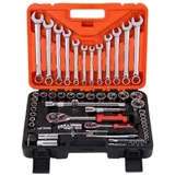 set nasadnih ključeva, 61 komad, 1/2" i 1/4" TRO126661