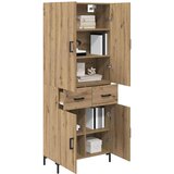  Highboard Umjetnički hrast 69,5 x 34 x 180 cm Konstruirano drvo Slike