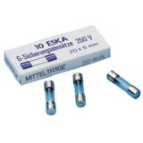 Eska fini osigurač 5 x 20 mm 521.015 0,63A 250 V 0.630 A, srednje spor, sadržaj Cijene