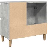 Ormarić za umivaonik boja betona 65x33x60 cm konstruiranog drva | shoptok.hr