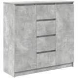  Komoda s ladicama beton siva 100,5x35x98,5 cm konstruirano drvo | Eponuda.com