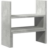  Organizator za stol podesivi boja betona 40 x 17 x 41 cm drveni | shoptok.hr