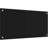  Kuhinjski zid Crna 80 x 40 cm Staklo otporno na udarce | Eponuda.com