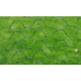 vidaXL Zicna ograja pocinkana s PVC oblogo 25x0,5 m zelena | Shoptok.si