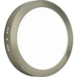 Mitea Lighting Nadgradni okrugli LED panel saten nikl 18W 3000K M18NO-SN Cene