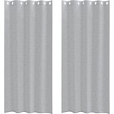 vidaXL Zavese z zavesami 2 pcs Temno siva 140 x 260 cm Poliester | Shoptok.si