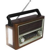 Ltc ELMA 118UBT prijenosni retro radio FM/AM/SW, Bluetooth, USB, microSD, AUX i svjetiljka | shoptok.hr