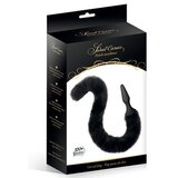  Analni silikonski plug sa Repom | Caress Black | ePonuda.com