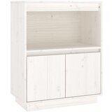 Maison Chic Komoda - Predalnik bela 60x34x75 cm trdna borovina, (21716344) Cene