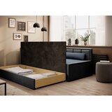 ELTAP Plava/siva sklopiva/s prostorom za odlaganje sofa od šenila 214 cm Fulgeo – | shoptok.hr