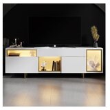 Hanah home TV komoda, bijela Slike