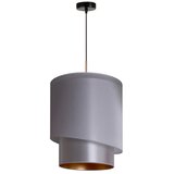  Duolla - Visilica na sajli PARIS 1x E27/15W/230V, prečnik 40 cm, srebrna/zlatna | Eponuda.com