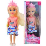 Mini lutka princeze s krunom, šarena haljina, miks 14 cm | shoptok.hr