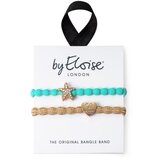 By Eloise London Bangle Set Take Me to the Beach elastika za lase | Shoptok.si