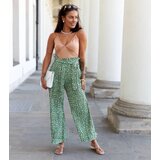 UR/CEO Green wide pleated pants Berbenno | Shoptok.si