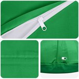  Presvlaka za jastuk 6 pcs HEERLEN Zelena Ø 40 cm Poliester | shoptok.hr