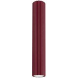 Sollux Lighting Stropna svetilka KARBON 60 burgund, (5000352270) | Shoptok.si