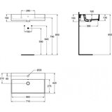Ideal Standard Lavabo IDEAL STANDARD STRADA 70x42 (K078201) | Eponuda.com
