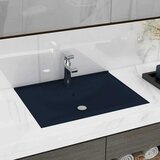  Luksuzni umivaonik mat tamnoplavi 60 x 46 cm keramički | shoptok.hr