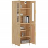  Visoka komoda hrasta sonome 69,5x34x180cm od konstruiranog drva | Eponuda.com