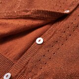  Dječji kardigan pleteni boja konjaka 140 | shoptok.hr