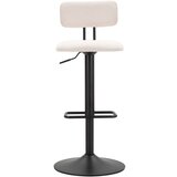 Mauro Ferretti Bel/črn barski stol z nastavljivo višino (višina sedeža 61 cm) Tina – | Shoptok.si