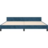  Za krevet s uzglavljem tamnoplavi 200x200 cm baršunasti | shoptok.hr