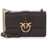 Pinko Torbe za čez ramo LOVE ONE CLASSIC ST. CL VITELLO SETA Kostanjeva Cene
