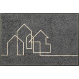 wash+dry PREDPRAŽNIK Linestreet 50/75 cm potiskano siva | Shoptok.si