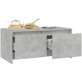  Stolić za kavu boja betona 90 x 50 x 41,5 cm konstruirano drvo | shoptok.hr