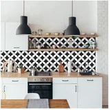 Komplet 60 stenskih nalepk Wall Decal Cement Tiles Aniello, 15 x 15 cm