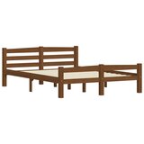  Okvir za krevet od masivne borovine boja meda 140 x 200 cm | shoptok.hr