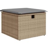  6-dijelni set vrtnih sofa s jastucima bež od poliratana | shoptok.hr