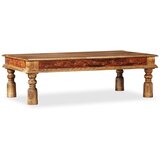  Klubska mizica trden mangov les in palisander 110x60x38 cm | Shoptok.si