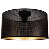  stropna svetiljka aldo 1xE27/60W/230V prečnik 40 cm crna | Eponuda.com