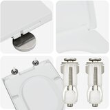  WC daska Bijelo 49 x 36 x 4 cm Duroplast | Eponuda.com