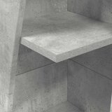  Kutni ormarić Betonski sivi 27,5x27x140cm Konstruirano drvo | Eponuda.com