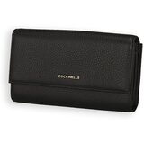 Coccinelle Torbe 001 METALLIC SOFT Črna | Shoptok.si