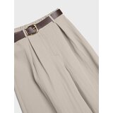 Sinsay Wide leg hlače s remenom, s dodatkom viskoze | shoptok.hr