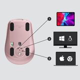 Logitech MX Anywhere 3 roze bežični optički miš