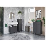 Germania Antracitno siva visoka kopalniška omarica 60x97 cm Arcena – | Shoptok.si