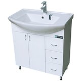 Lapino Lavabo sa ormarićem 75x85cm, 4842 3 fioke Beli Cene