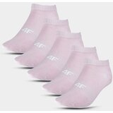 4f Girls' socks (5pack) - pink | Shoptok.si