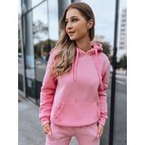 DStreet Bluza damska BASIC z kapturem różowa Cijene