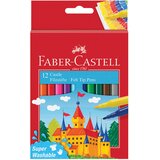  Flomaster školski 12boja Faber-Castell 554201 blister Cene