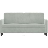  Dvosjed Svjetlosiva 140 cm baršunasti | Eponuda.com